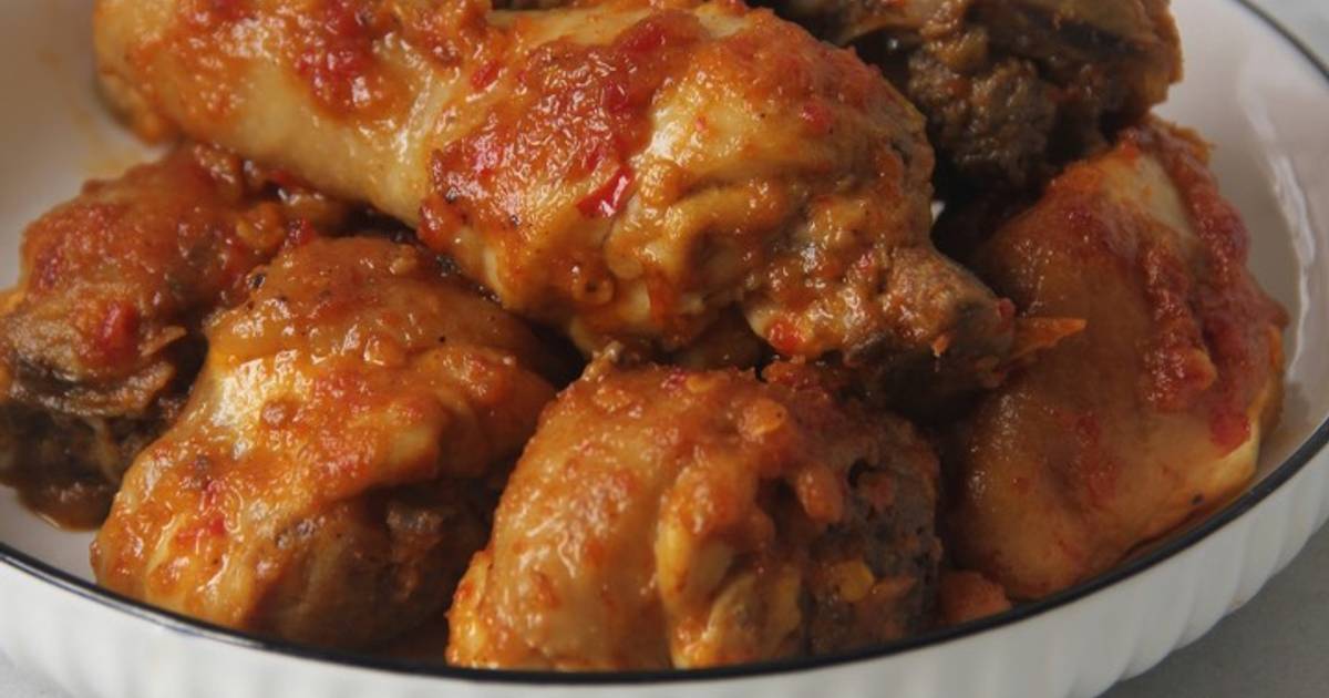 Resep Ayam Bumbu Rujak oleh Giovanni Euodia - Cookpad