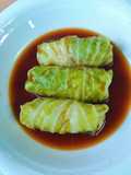 Roll Cabbage (กะหล่ำปลีม้วนไส้หมูสับ)