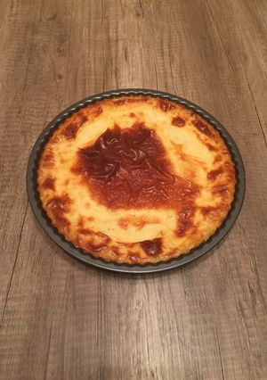 Foto principal de Tatin de queso de cabra con cebolla caramelizada
