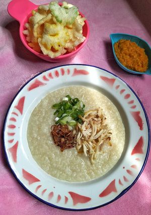 Foto resep Bubur Ayam Praktis Dari Nasi