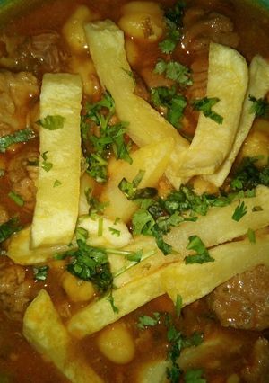 صورة لوصفة شكشوكة لحم غنمي ممممم