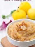 Compote de poire nashi au gingembre frais
