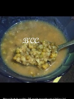 Foto resep Bubur Kacang Hijau cuma 20 Menit pake Gas