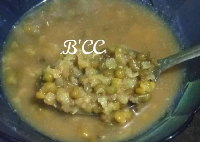 Bubur Kacang Hijau cuma 20 Menit pake Gas