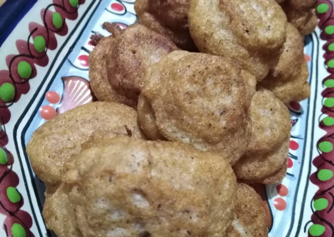 Acará (bollos de frijol carita)