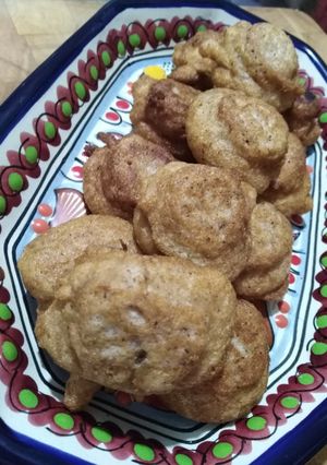Una foto de Acará (bollos de frijol carita)