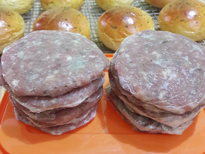 Resep Burger Patty Home Made / Daging Burger yang Lezat