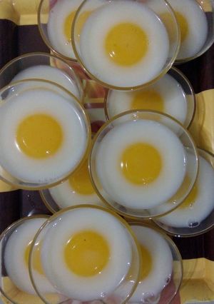 Foto resep Puding telur mata sapi