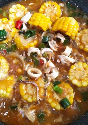 Foto resep Cumi Saus Padang