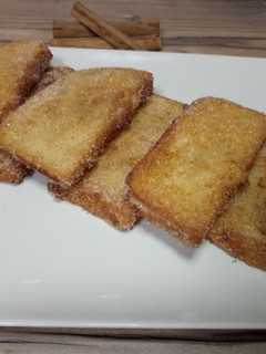 Una foto de Torrijas de jengibre y canela - Sin gluten - Sin lactosa