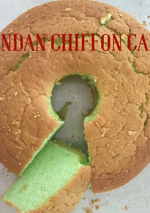 Foto resep Pandan Chiffon Cake