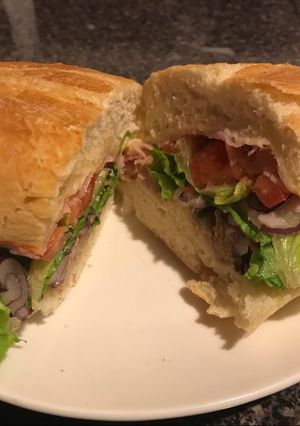 A picture of Sandwich cubano.