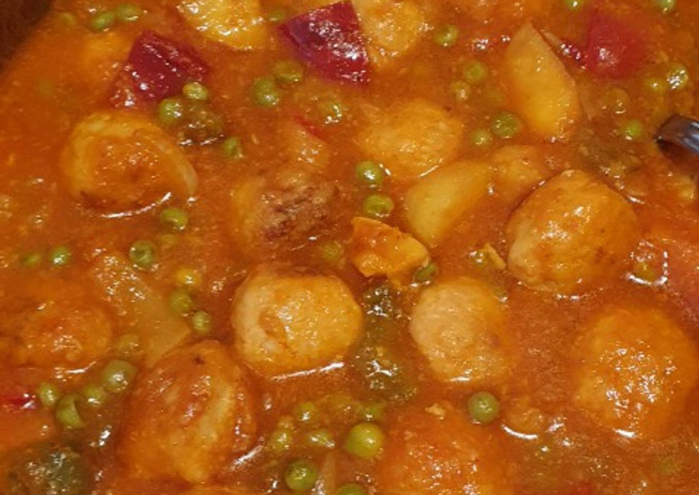 Albóndigas en salsa