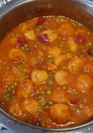 Una foto de Albóndigas en salsa