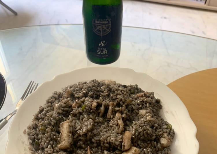 Arroz Negro con Calamar