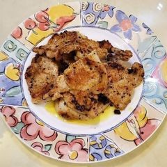 Grilled Porkchop in Lemon-Butter Sauce A picture of Grilled Porkchop in Lemon-Butter Sauce.