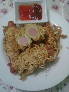 Foto resep Sosis Gulung Mie 🍝🍝