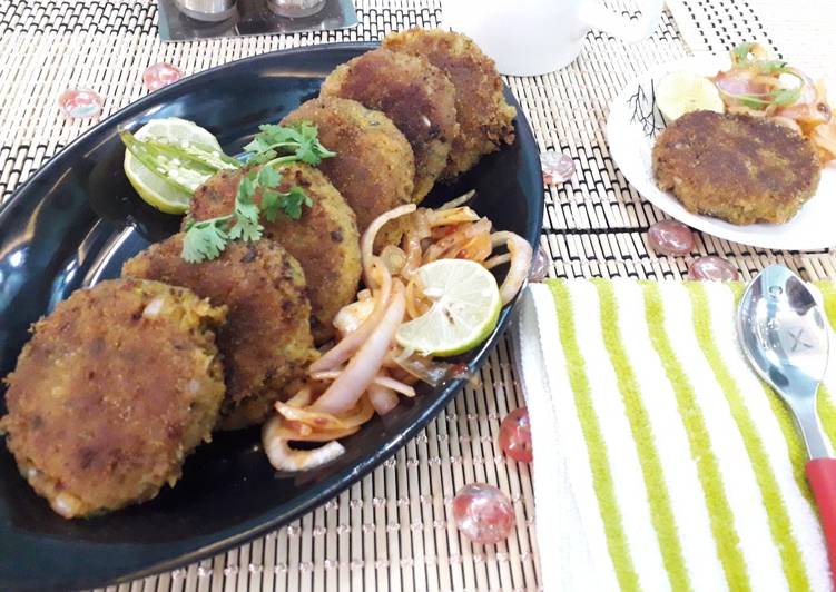 Simple Way to Make Homemade Soya kabab very healthy and netrious recipe
