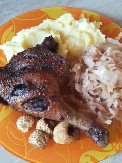 Vörösboros kacsasült recept fotója