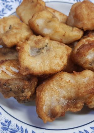 รูปของ ปลากระพงชุบแป้งทอด