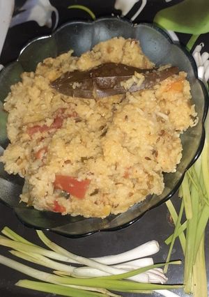 A picture of Masala khichdi.