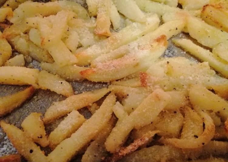 Recipe of Homemade Parmesean dusted fries