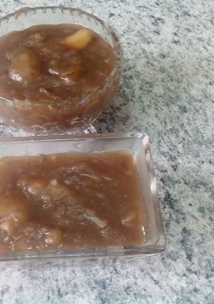 Una foto de Mazamorra de caya o de oca