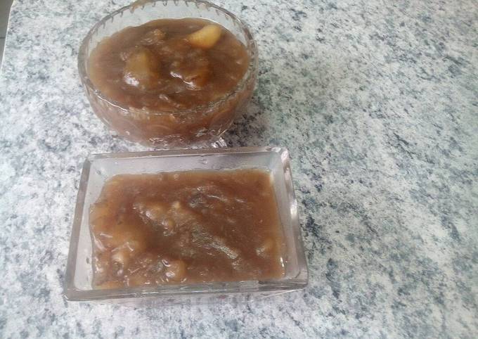 Mazamorra de caya o de oca Receta de Mercedes Huaman Flores- Cookpad