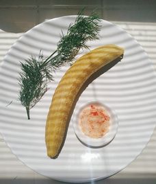 chuối chín luộc