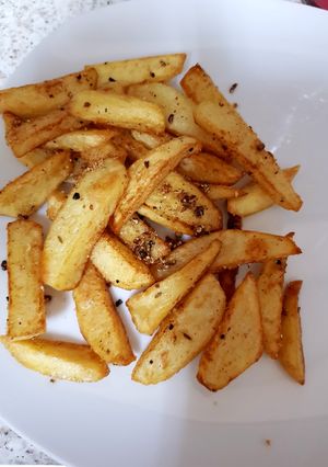 A picture of My Homemade Spicy Chips 💖.
