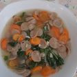 Sayur Bayam + Bakso