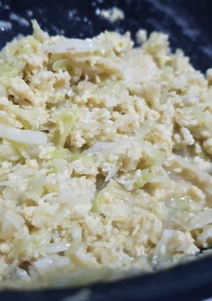 Foto resep Orak arik kubis telur