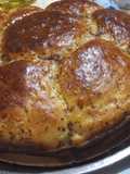 Torta de levadura tipo Brioche