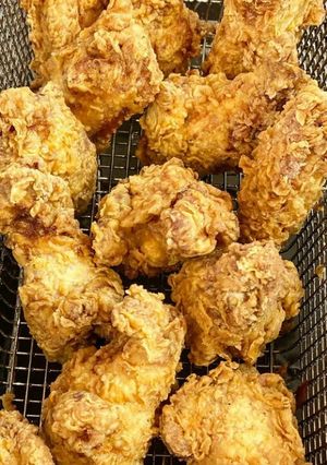 A picture of Crispy fried chicken.