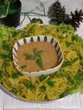 Mie aci/ soropot sambel kacang