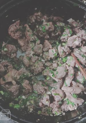 Hình của món Vịt đảo với sấu.