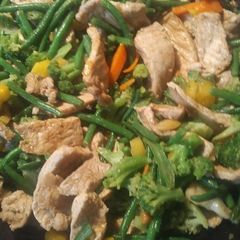 A picture of Pork Stirfry.