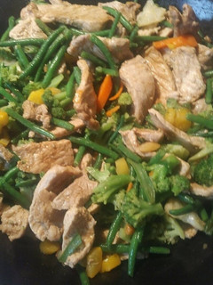 A picture of Pork Stirfry.