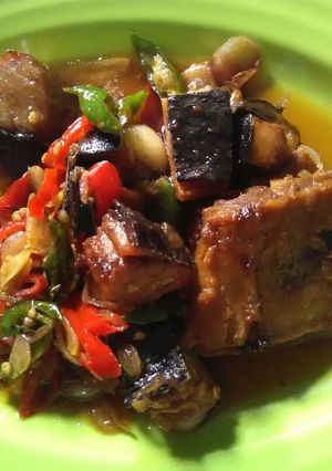 Foto resep Ikan asin telang asam pedas