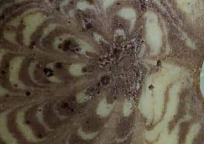 Recipe of Ultimate Cake Zebra printing