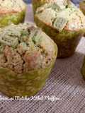 Matcha Kitkat Muffins (Tanpa Mixer)