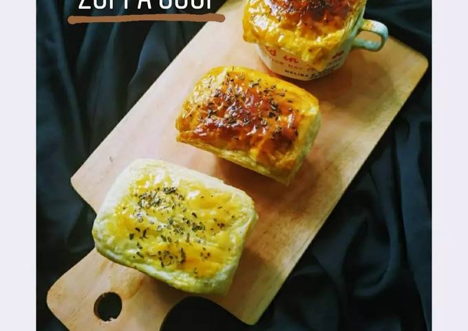 Zuppa Soup with Homemade Puff pastry