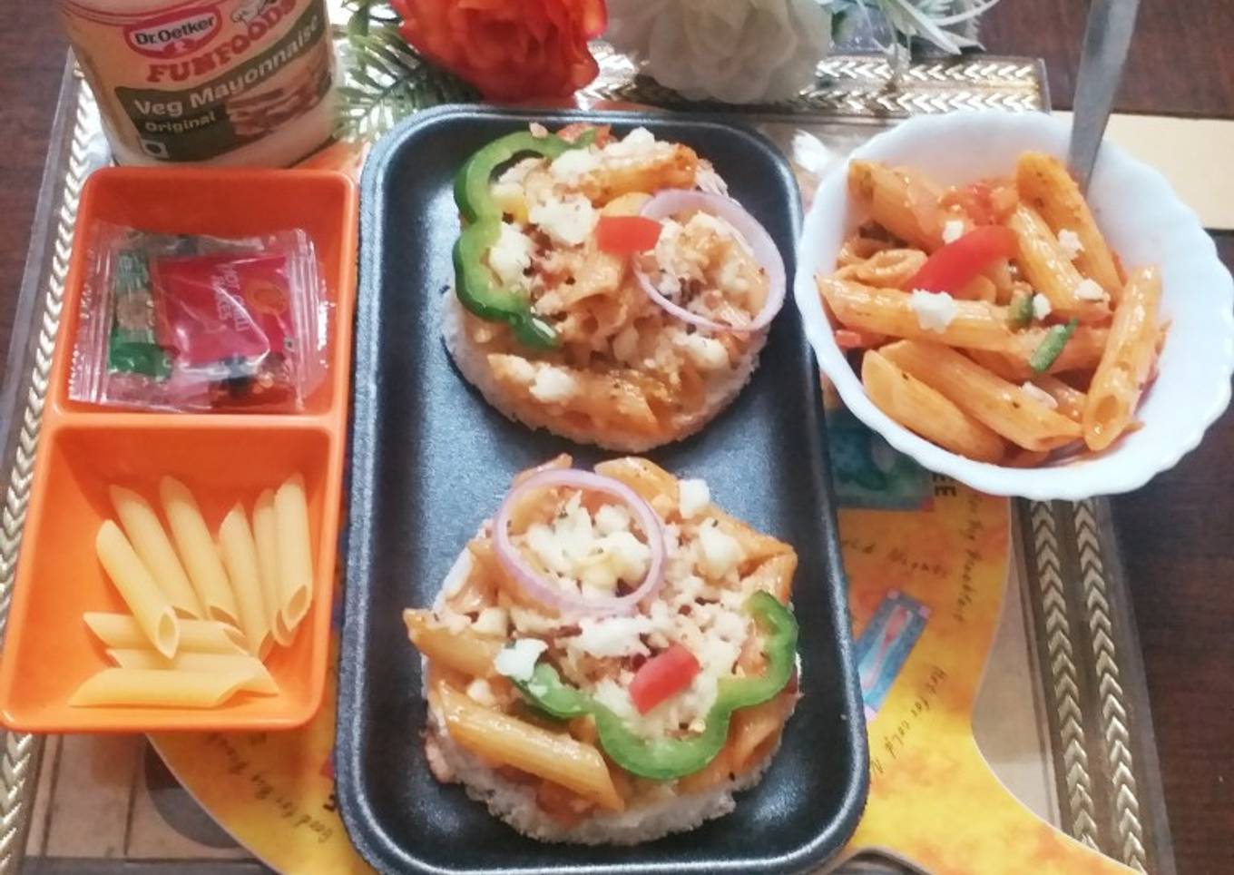 Mayo Pasta Coins