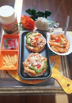 A picture of Mayo Pasta Coins.