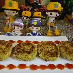 Chickpea Hung curd Kebab A picture of Chickpea Hung curd Kebab.