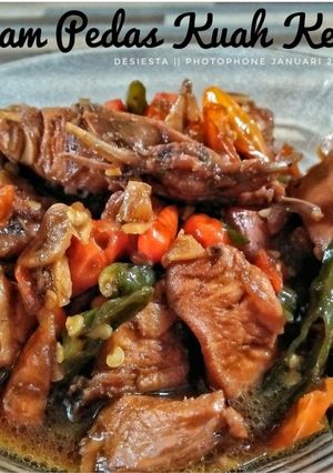 Foto resep Ayam Pedas Kuah Kecap