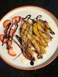 Pisang Bakar Cokelat