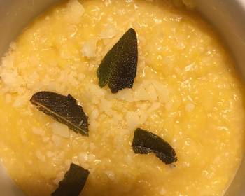 Easy Making Recipe Cheesy polenta Savory Delicious