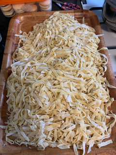 Una foto de Fideos caseros