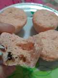Bolinhos proteicos de micro-ondas